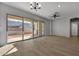 Bright dining room with sliding glass doors leading to backyard at 4275 E Bernice E St, Gilbert, AZ 85295