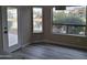 Dining area with patio access and lake view at 4841 S Vista Pl, Chandler, AZ 85248