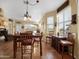 Dining area with wooden table and hardwood floors at 5450 E Mclellan Rd # 215, Mesa, AZ 85205