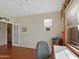 Home office with hardwood floors and ceiling fan at 5450 E Mclellan Rd # 215, Mesa, AZ 85205