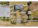 Aerial view of community playground and park amenities at 6060 S Antonio --, Mesa, AZ 85212