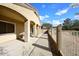Covered patio, offering a relaxing outdoor space at 6657 E Regina St, Mesa, AZ 85215