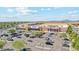 Aerial view of shopping center parking lot and stores at 97 S Collier Ln, Casa Grande, AZ 85122