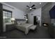 Serene main bedroom with a fireplace and ensuite bathroom at 10040 N 78Th Pl, Scottsdale, AZ 85258
