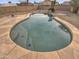 Relaxing kidney-shaped pool with tiled accents at 12517 W Rosewood Dr, El Mirage, AZ 85335