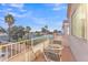 Balcony overlooking a golf course at 13638 W Desert Flower Dr, Goodyear, AZ 85395