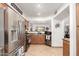 Modern kitchen with stainless steel appliances at 13829 W Rovey Ave, Litchfield Park, AZ 85340