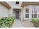 Inviting entryway with a security door and sidelights, enhancing home security at 17733 N Escalante Ln, Surprise, AZ 85374