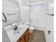 Clean bathroom with tub, single sink vanity at 18164 W Smokey Dr, Surprise, AZ 85388