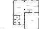 Open floor plan with living room, kitchen, and garage at 18164 W Smokey Dr, Surprise, AZ 85388