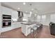 Modern kitchen with stainless steel appliances and large island at 18324 E Spring Valley Ct, Rio Verde, AZ 85263