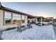 Spacious patio with seating and mountain views at 18324 E Spring Valley Ct, Rio Verde, AZ 85263
