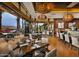 Restaurant patio with outdoor seating and mountain views at 18324 E Spring Valley Ct, Rio Verde, AZ 85263