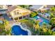 House with pool, basketball court, and spacious backyard at 2042 E Victor Rd Rd, Gilbert, AZ 85296