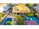 House with pool, basketball court, and spacious backyard at 2042 E Victor Rd Rd, Gilbert, AZ 85296
