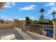 Balcony overlooking the pool and backyard at 2042 E Victor Rd Rd, Gilbert, AZ 85296
