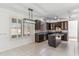 Kitchen with island and view to backyard at 2380 W Megan St, Chandler, AZ 85224