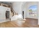 Spacious living room with hardwood floors and high ceilings at 2380 W Megan St, Chandler, AZ 85224