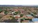 Aerial view showing house and surrounding desert landscape at 37213 N 17Th Ave, Phoenix, AZ 85086