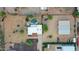 Aerial view of house, pool, and large workshop at 37213 N 17Th Ave, Phoenix, AZ 85086