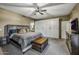 Main bedroom with large closet and a comfortable king-size bed at 37213 N 17Th Ave, Phoenix, AZ 85086