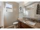 Clean bathroom, granite countertop, and updated fixtures at 3841 E Patrick St, Gilbert, AZ 85295