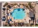 Community pool with ample lounge space at 3841 E Patrick St, Gilbert, AZ 85295