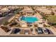 Community pool with parking and landscaping at 3841 E Patrick St, Gilbert, AZ 85295