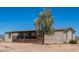 Single story home with covered porch and mature tree in front at 43459 N Terrace View Ave, San Tan Valley, AZ 85140