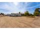 Aerial view of a charming home on a large lot at 521 E Lehi Rd, Mesa, AZ 85203