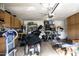 Spacious garage with plenty of storage for tools and equipment at 968 W Breckenridge Ave, Gilbert, AZ 85233
