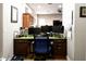 Dedicated home office space with a built-in desk and ample workspace at 968 W Breckenridge Ave, Gilbert, AZ 85233