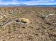 Aerial view of a house under construction with distant mountain views at 15728 N Mountain Pkwy, Fountain Hills, AZ 85268