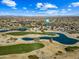 Property location shown from above; near golf course and lake at 15996 W Mesquite Ct, Surprise, AZ 85374