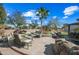 Relaxing backyard with putting green and seating at 15996 W Mesquite Ct, Surprise, AZ 85374