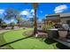 Private putting green in the backyard at 15996 W Mesquite Ct, Surprise, AZ 85374