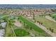 Aerial view of community and surrounding area at 19504 N 88Th Dr, Peoria, AZ 85382