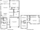Two-story home floor plan; includes four bedrooms, game room, and two-car garage at 2177 W Stanton Ave, Apache Junction, AZ 85120