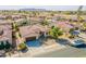 Aerial view of house and neighborhood, showcasing the community at 2599 E San Mateo Dr, Casa Grande, AZ 85194