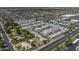 Expansive aerial view of a residential community with well-maintained homes and landscapes at 2929 E Broadway Rd # 44, Mesa, AZ 85204