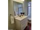 Bathroom with a vanity, toilet and mirror at 2929 E Broadway Rd # 44, Mesa, AZ 85204