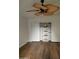 Spacious bedroom with ceiling fan and ample closet space at 2929 E Broadway Rd # 44, Mesa, AZ 85204
