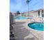 Community pool area with a refreshing pool, hot tub, and comfortable lounge seating for relaxation at 2929 E Broadway Rd # 44, Mesa, AZ 85204