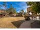 Landscaped backyard with patio, and mountain views at 36039 N 58Th St, Cave Creek, AZ 85331
