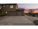 Two-car garage with ample space and basketball court at 36039 N 58Th St, Cave Creek, AZ 85331