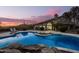 Expansive pool with a serene backdrop and comfortable seating at 36039 N 58Th St, Cave Creek, AZ 85331