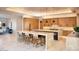 Gourmet kitchen with light wood cabinets and expansive island at 36420 N 105Th Pl, Scottsdale, AZ 85262