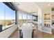 Bright dining area with large windows offering scenic mountain views at 4401 E Sunset Dr, Phoenix, AZ 85028