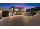 Modern home with paver driveway and garage at 4401 E Sunset Dr, Phoenix, AZ 85028
