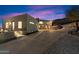 Stunning modern home exterior at sunset at 4401 E Sunset Dr, Phoenix, AZ 85028